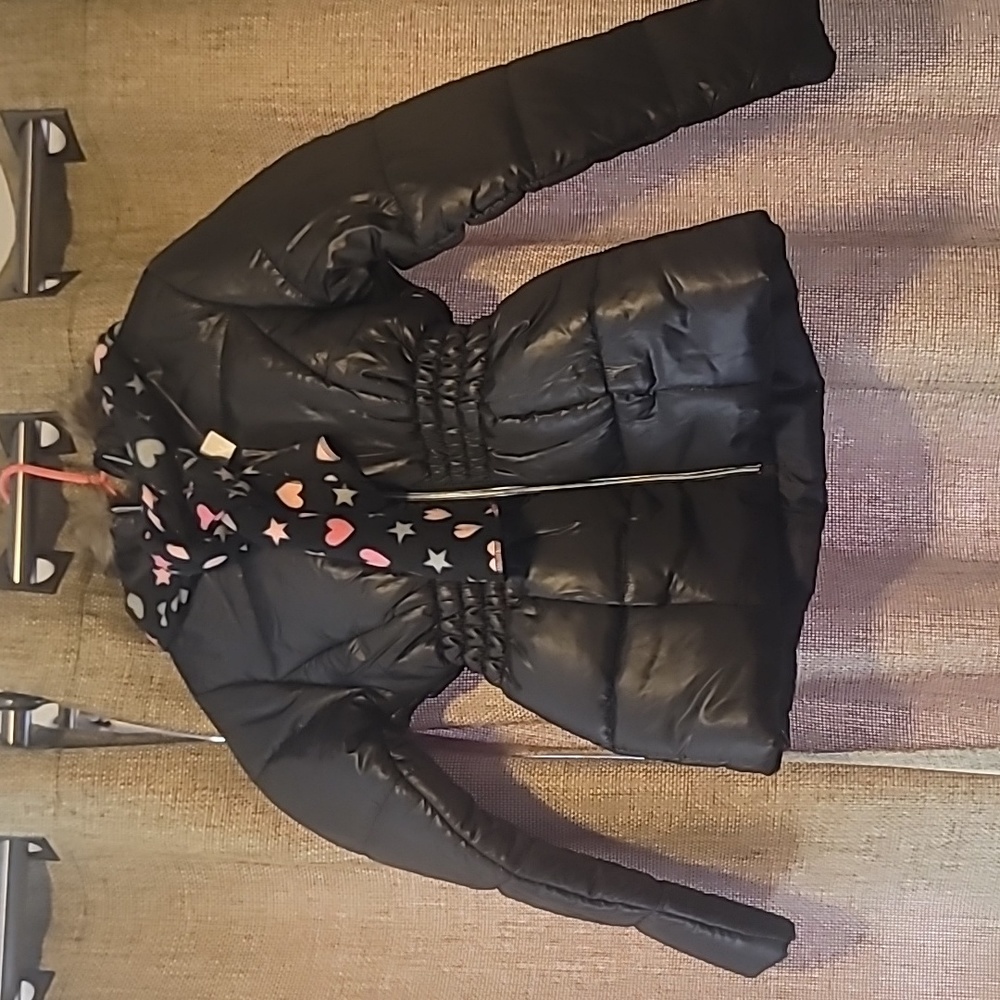 Winter coat black color